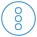 Menu dots icon