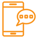 Message phone icon