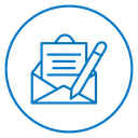 Message writing icon
