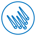 Meteor shower icon