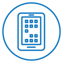 Mobile notch icon