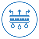 Moisture wicking icon
