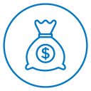Money bag 2 icon
