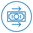 Money transfer icon