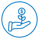 Money tree icon