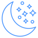 Moon Night Stars icon