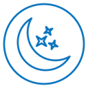 Moon stars icon