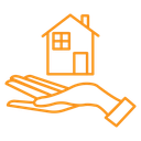 Mortgage loan icon