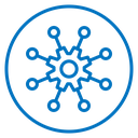 Multichannel marketing icon