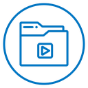 Multimedia files icon