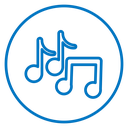 Music note icon