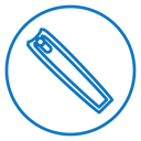 Nail clipper icon
