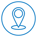 Navigation pin icon