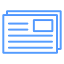 Newspaper Page Stack icon
