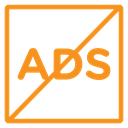 No ads icon