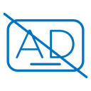 No audio description 2 icon