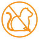 No cats allowed icon
