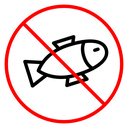 No fishing icon