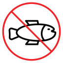 No fishing icon