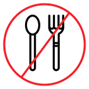 No food icon