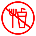 No food icon