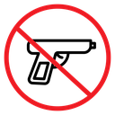 No gun icon