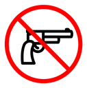 No gun icon