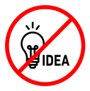 No Idea sign icon