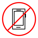No Mobile phone icon