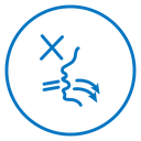 No swallowing icon