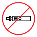 No vaping icon
