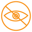 No view icon