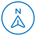 North icon
