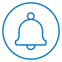 Notification bell icon