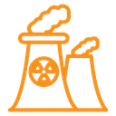 Nuclear power plant icon