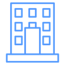 Office Buildings Color Outline icon