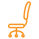 Office chair icon