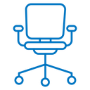 Office chair icon