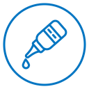 Oil dropper bottle icon