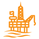 Oil platform icon