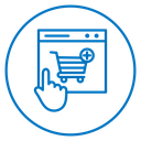 Online sales icon