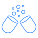 Open capsule pill icon