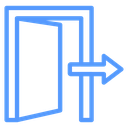 Open Door Exit icon