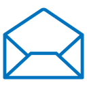 Open envelope icon