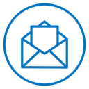 Open envelope 2 icon