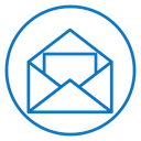 Open envelope icon