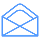 Open Envelope Letter icon