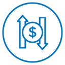Operating profit loss icon