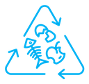 Organic waste icon