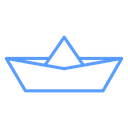 Origami Sail Boat icon